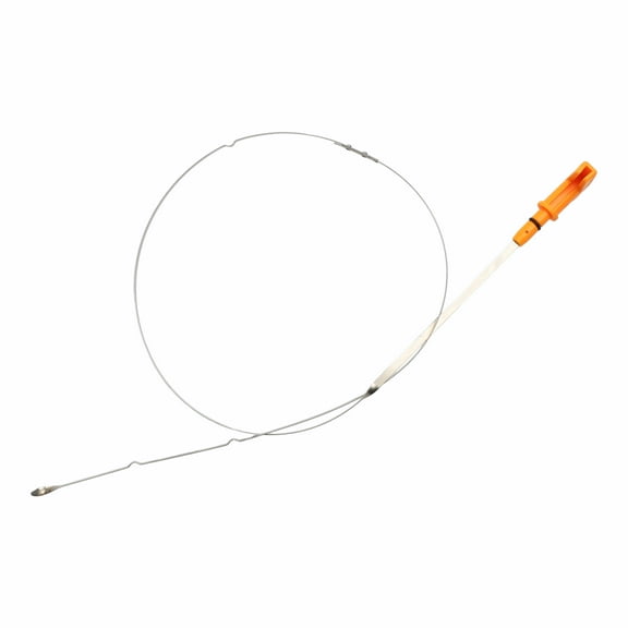 Unique Bargains Engine Oil Dipstick No.53021321AC Oil Level Dip Stick Double Hole Indicator for Dodge for Ram 1500 8 Cyl 5.7L 2003-2008 Plastic Metal Orange