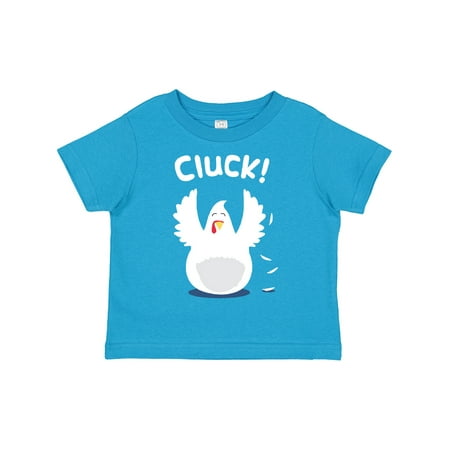 

Inktastic Chicken Barnyard Farm Cluck Gift Toddler Boy or Toddler Girl T-Shirt