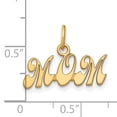 thumbnail image 2 of 14K Gold Mom Charm Pendant Jewelry 18 x 19 mm, 2 of 4