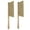 As Shown, variant on REACHISE 2pcs Wooden Dust Brush Handheld Small Broom Bench Sofa Cleaning Brush Bed Duster Brush