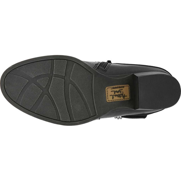 Women s SOUL Naturalizer Chaylee Shootie Black Smooth Synthetic 5 M Walmart