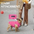thumbnail image 4 of Soft Fleece Dog Sweater Vest with D Ring Leash - Warm Pullover Jacket for Small, Medium, Large Dogs 1Pack, 4 of 5