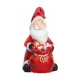 thumbnail image 3 of Figura de Papá Noel para decoración navideña, adorno de resina, escultura navideña para chimenea de patio, 3 of 9