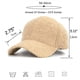 thumbnail image 3 of Gorras de béisbol de invierno cálidas, gorra de hip hop de lana sintética de cordero para hombres y mujeres, 3 of 4