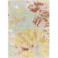 thumbnail image 6 of Hauteloom Miaray Living Room, Bedroom Area Rug - Contemporary - Yellow, Ice Blue, Ivory - 5'7" x 7'10", 6 of 6