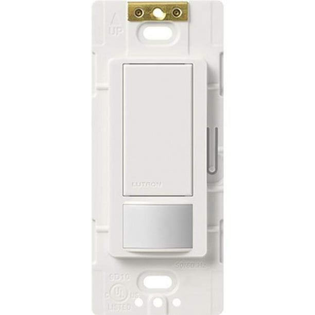 Interruptor electrónico Lutron MS-OPS2H-WH Maestro con sensor de vacantes blanco