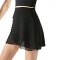 thumbnail image 2 of ZYHARUKO Womens Elegant Ballet Skirt Dance Wrap Skirt with Adjustable Waist Ties Solid Color Gymnastic Over Scarf for Leotards, 2 of 17