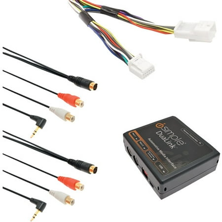 iSimple Dual Auxiliary Audio Input Interface for Select Toyota, Scion and Lexus Vehicles