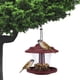 thumbnail image 4 of Fiudx Comedero para Pájaros de Exterior, Diseño Colgante de Plástico, Control de Semillas Transparente, Techo de Fácil Limpieza, Decoración de Jardín, Observación de Aves Al Aire Libre, Tamaño 17,5 X, 4 of 6