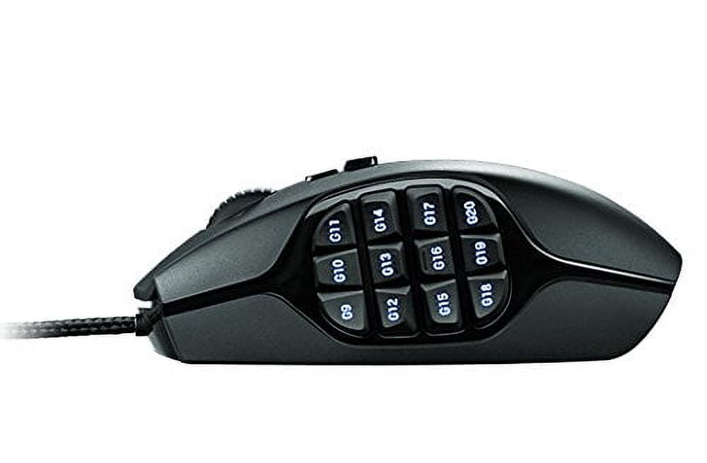 Logitech G600 MMO Gaming Mouse with 20 Programmable Buttons, Dual