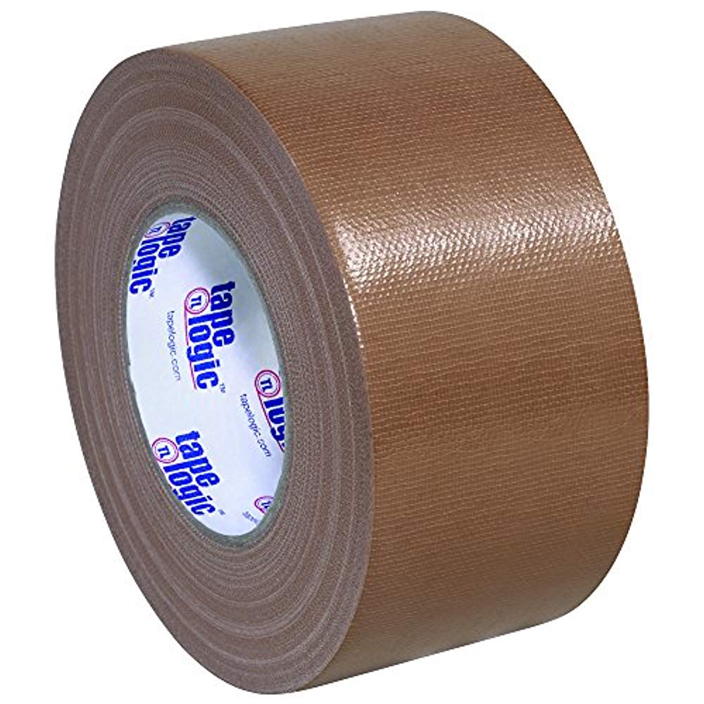 Tape Logic Brown Duct Tape 3" x 60 Yard Roll (3 Pack)