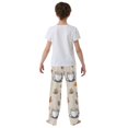 thumbnail image 4 of FORMRS Boys Pajama Pants with Pockets Size 11-12Y Kids Lounge Sleep Bottoms, Fall Coffee, 4 of 8