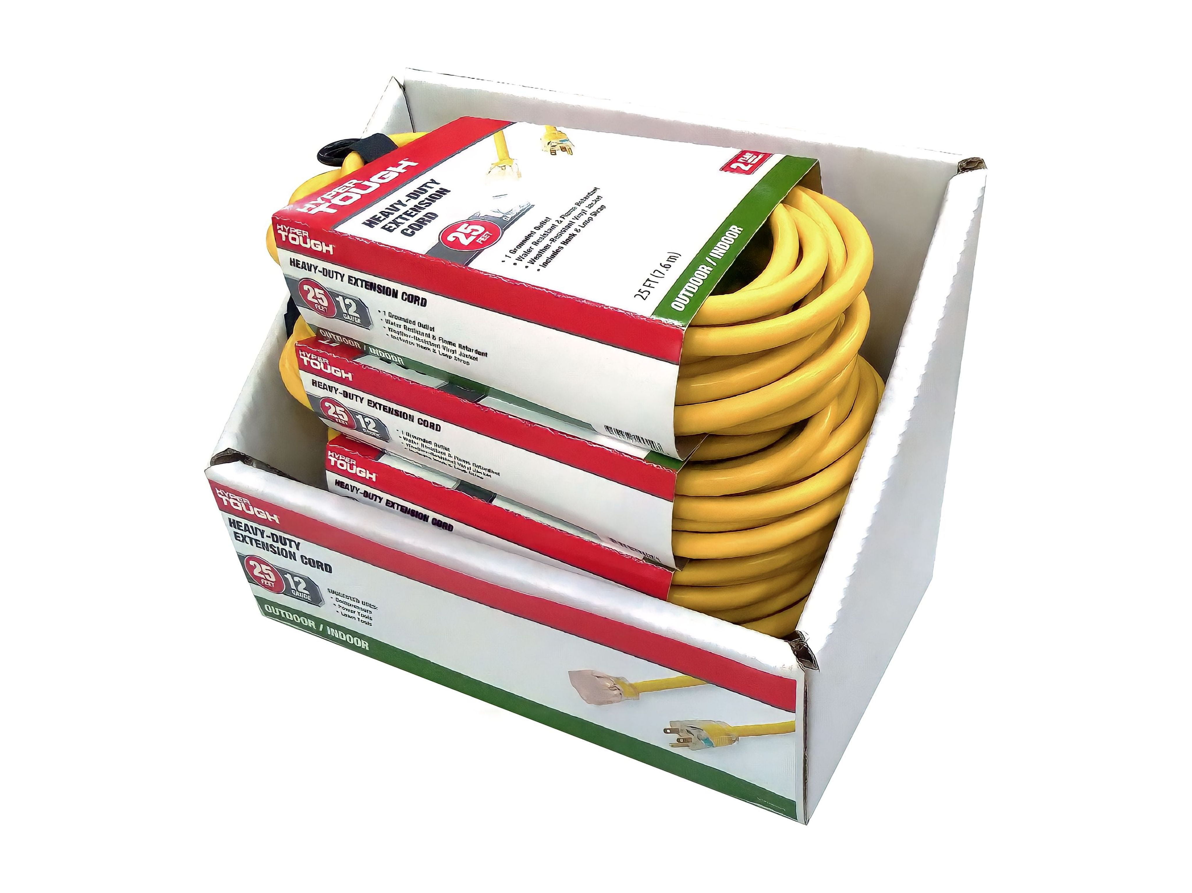 Free Shipping! Hyper Tough Heavy Duty Indoor Outdoor Yellow
