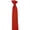 Red, variant on Multipurpose Solid Color Clip On Neck Tie for Everyday Wear and Special Event