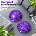 Hedgehog Balance Pods, 6.3 Inch Inflatable Spiky Foot Massage Balls ...