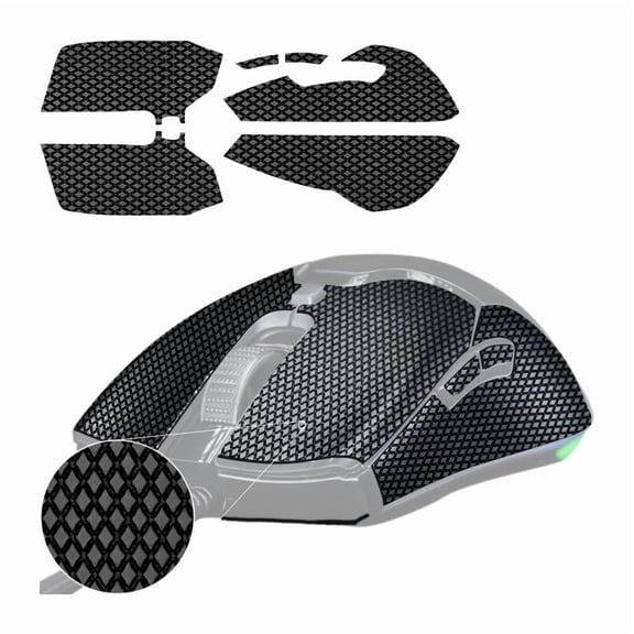Hotline Games Mouse Grip Tape for Viper Mini Wireless, Argyle Pattern, 1 Pack
