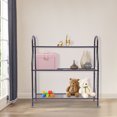 thumbnail image 6 of Miumaeov 3 Tier Metal Plant Stand Scrollwork Design Indoor and Outdoor Flower Rack, Home Storage Organizer Shelf Black, 6 of 12