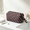 thumbnail image 5 of Polka Dots Cosmetic Bags Makeup Purse Waterproof Toiletry Bag Multi-Use Cosmetic Pouch Travel Work, 5 of 6