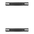 thumbnail image 3 of relayinert Universal Luggage Grip Convenient Travel Suitcase Handle Pull Carry Strap Replacement Black TM-103 2Set, 3 of 6