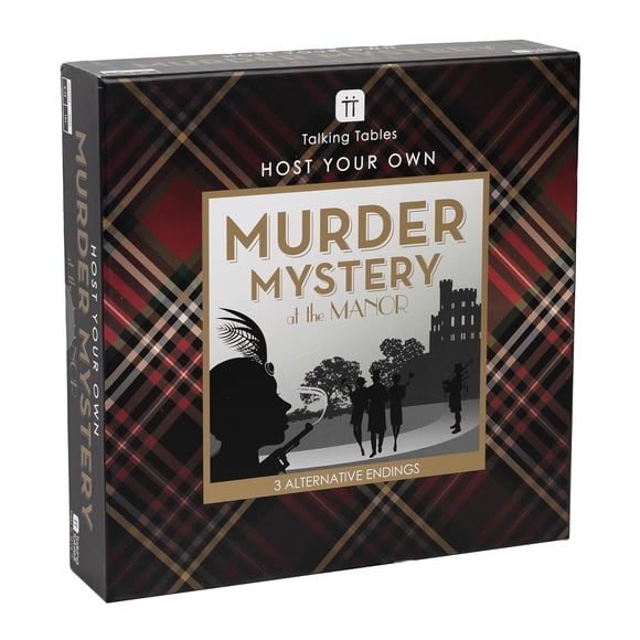 Mesas parlantes de Murder Mystery Game reutilizables para adultos