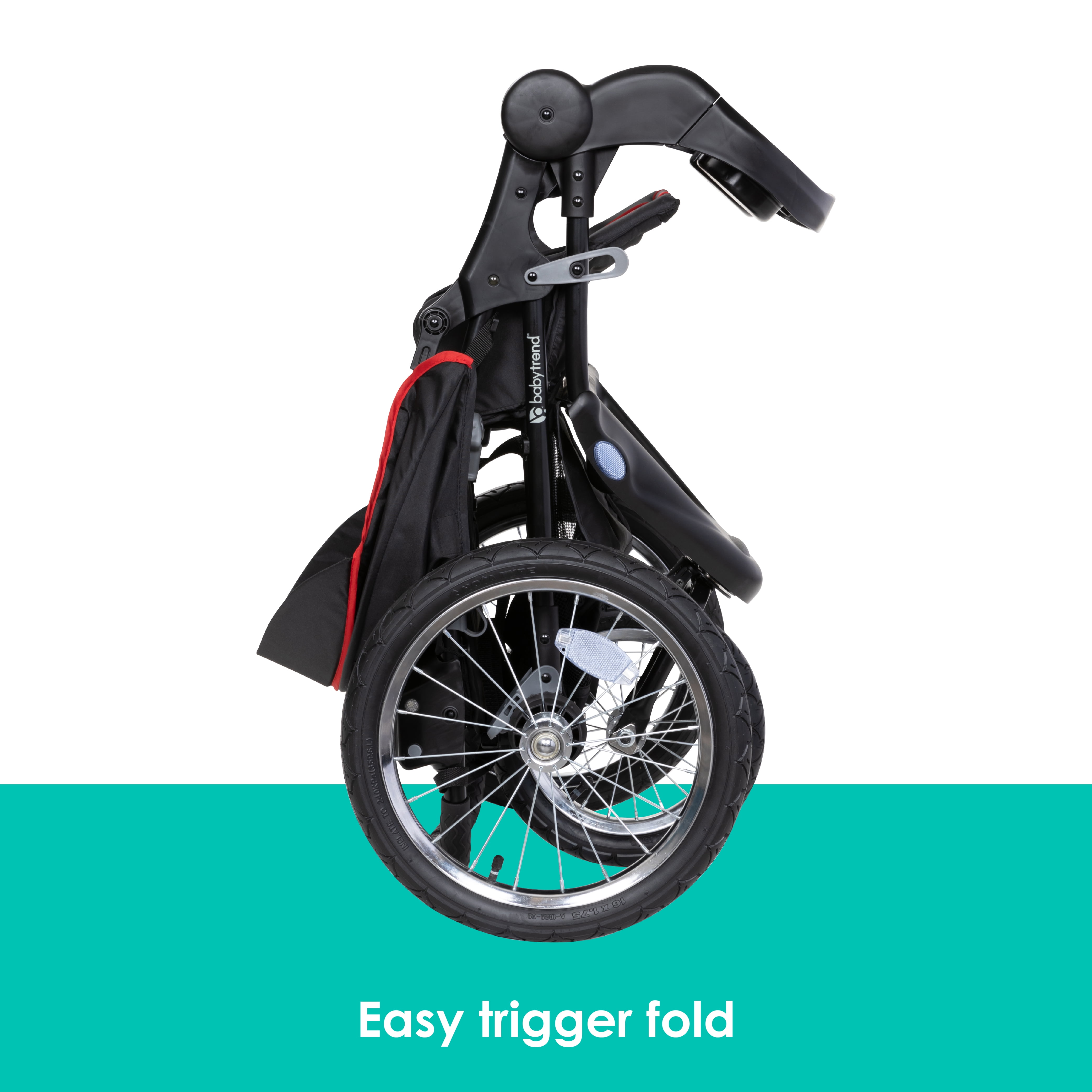 How to fold baby trend jogger 2025