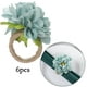 thumbnail image 5 of 6 Servilleteros en apariencia de Flor, Manualidades para El Valentín, Vacaciones, Navidad, Acción de Gracias, Decoración de de Hotel Azul perfecl Servilletero de cono de pino, 5 of 7