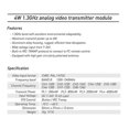 thumbnail image 5 of 1.3G 4W VTX analog image transmission High power FPV flying drone, 5 of 5