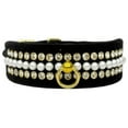 thumbnail image 3 of Dog, Puppy and Pet Collar, "Velvet Mini Pearl  Crystal", 3 of 6