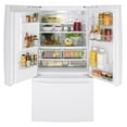 thumbnail image 2 of Ge Gfe26j 36" Wide 25.6 Cu. Ft. Energy Star Rated French Door Refrigerator - White, 2 of 5