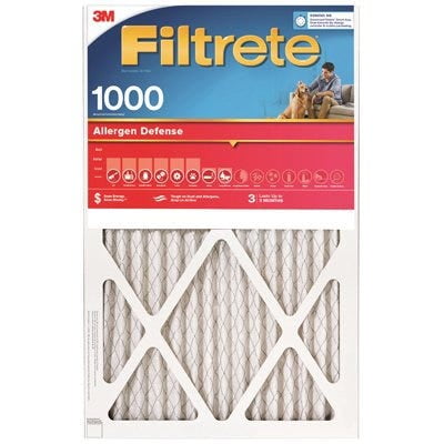 

Filtrete Allergen Defense Red Micro Pleated Air Air Filter 3 Months 14x20x1-In. 6 Pack
