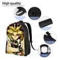 thumbnail image 5 of Yu-Gi-Oh! Laptop Backpack Lightweight Basic Unisex Daypack School Bag Student Bookbag Satchel Travel Bag Rucksack, 5 of 8