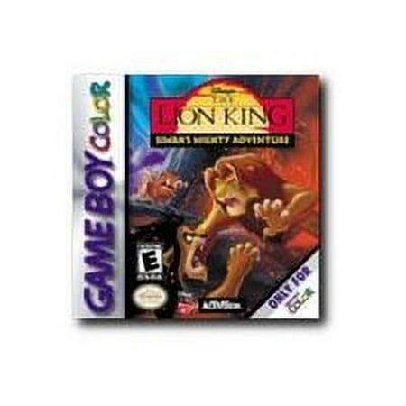 The Lion King Simba's Mighty Adventure - Game Boy Color