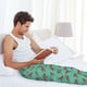 thumbnail image 5 of Fotbe Cartoon Lobsters 4 Pantalones de Pijama para Hombre, Pantalones de Dormir, Pantalones de Casa con Cintura Ajustable y Bolsillos-Large, 5 of 6