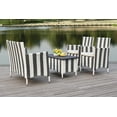 thumbnail image 6 of Safavieh Figueroa Outdoor Contemporary 4 Piece Set with Cushion, 6 of 15