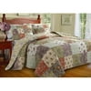 Greenland Home Fashions Blooming Prairie Bedspread Set, Queen