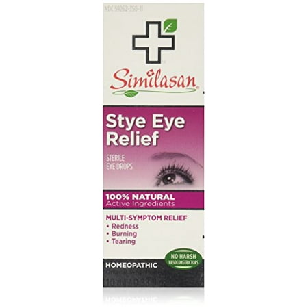 2 Pack Similasan Stye Eye Relief Sterile Eye Drops Homeopathic 0.33 Oz