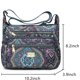 thumbnail image 2 of Bolso de hombro Pealwel Mujer múltiples bolsillos Ss-black&blue, 2 of 5