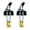 Yellow, variant on WINDLAND 2pcs 30ml Automatic Measured Bottle Pourer Pour Spout Drink Pouring Accessory