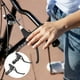 thumbnail image 3 of par de palancas de freno universales de aleación de aluminio para bicicletas de montaña, BMX, para la mayoría de bicicletas., 3 of 4