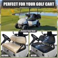 thumbnail image 4 of Uorisanigo Beautiful Butterfly Golf Cart Seat Covers Kit Soft Comfortable Golf Cart Front Seat Cover Easy to Clean Golf Cart Replacement Front Seat for Most 2 Passenger Club Car, 4 of 7