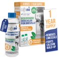thumbnail image 1 of Caffenu Descaler Compatible with Breville. 2 Bottles of Solution. Descaling Kit Removes Limescale For Hotter Coffee. 4 Uses Descaler For Breville Coffee Machines., 1 of 7