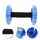 thumbnail image 3 of Rueda para moldear el abdomen con dos ruedas para fortalecer el abdomen, para hombre y mujer (azul), 3 of 8