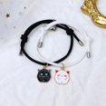 thumbnail image 4 of Pulsera hecha a mano YONGSHENG para Parejas con Imán en Forma de Corazón Halloween, 4 of 5