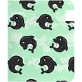 thumbnail image 4 of Coolnut Mailbox Cover Cute Kids Dolphin Pattern Post Mail Box Cover Magnetic Mail Wraps Cover Oversize 25.4" L x 20.78" W, 4 of 5