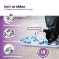 thumbnail image 3 of Catstages Nina Ottosson Rainy Day Puzzle & Play Cat Puzzle Feeder, Interactive Treat Game for Indoor Cats, Level 3 Slow Feeder Enrichment Toy, 3 of 4