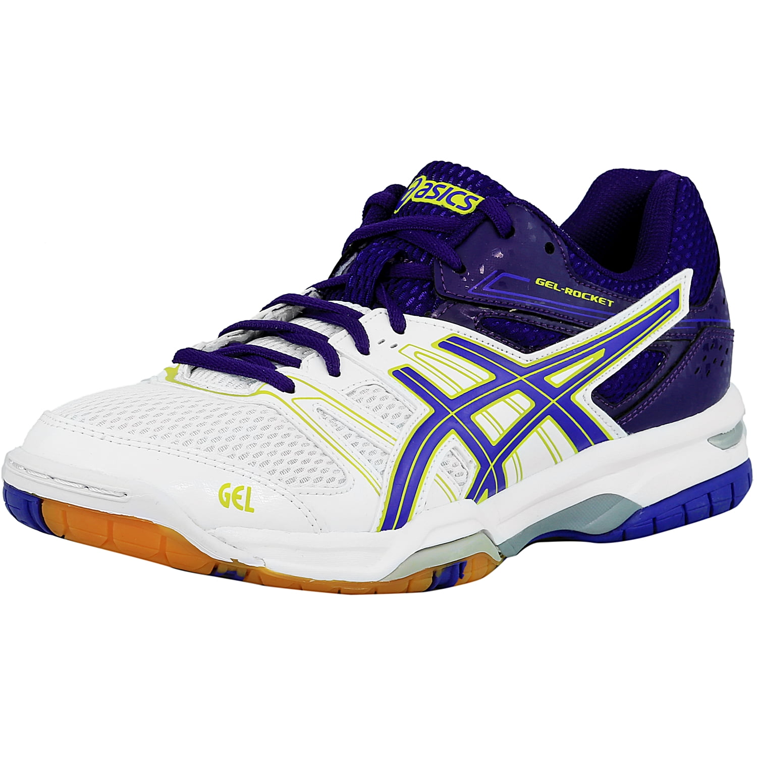 asics womens volleyball shoes purple