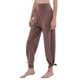 thumbnail image 3 of Pantalones de Yoga de Pierna para Mujer, Holgados y Cómodos, de Cintura Alta, con Bolsillos. Carmín L, 3 of 10