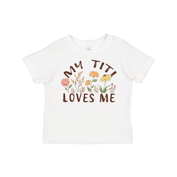 Inktastic My Titi Loves Me Boys or Girls Toddler T-Shirt