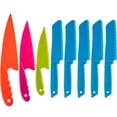 thumbnail image 2 of Jovitec Juego de cuchillos de cocina de plástico para niños, 8 piezas, para niños, cuchill Jovitec JOVITEC, 2 of 2