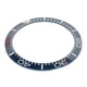 thumbnail image 3 of Anillo de bisel de reloj de cerámica, piezas de repuesto de inserción de bisel de reloj de 38mm, accesorio para relojero, Base azul, dígitos rojos, 3 of 5